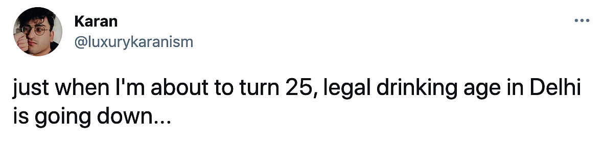Delhi Lowering Drinking Age to 21 Sparks a Meme Fest