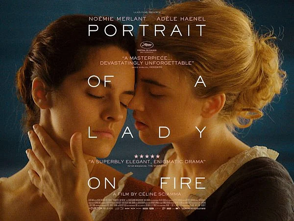 A poster of <i>Portrait of a Lady on Fire</i>.