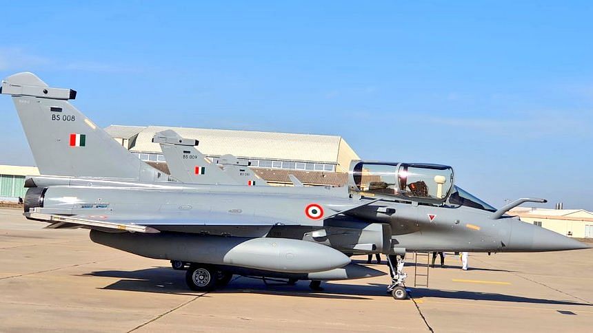 <div class="paragraphs"><p>File photo of a Rafale fighter jet.</p></div>