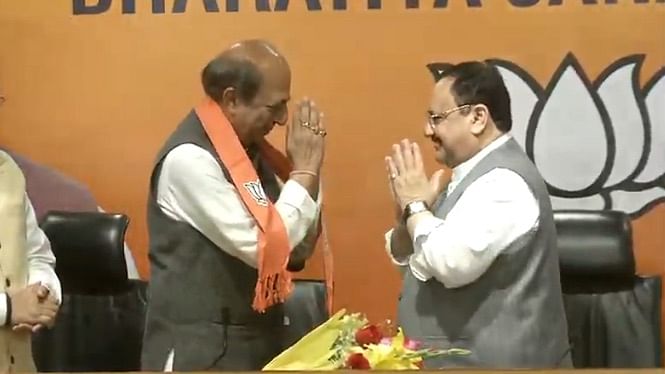 Former Trinamool Congress (TMC) MP and former Railway Minister Dinesh Trivedi joined the Bharatiya Janata Party (BJP) in the presence of party president JP Nadda on Saturday, 6 March.