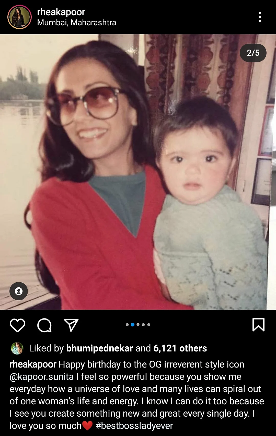 Anil Kapoor, Sonam and Rhea Wish Sunita Kapoor on Her Birthday