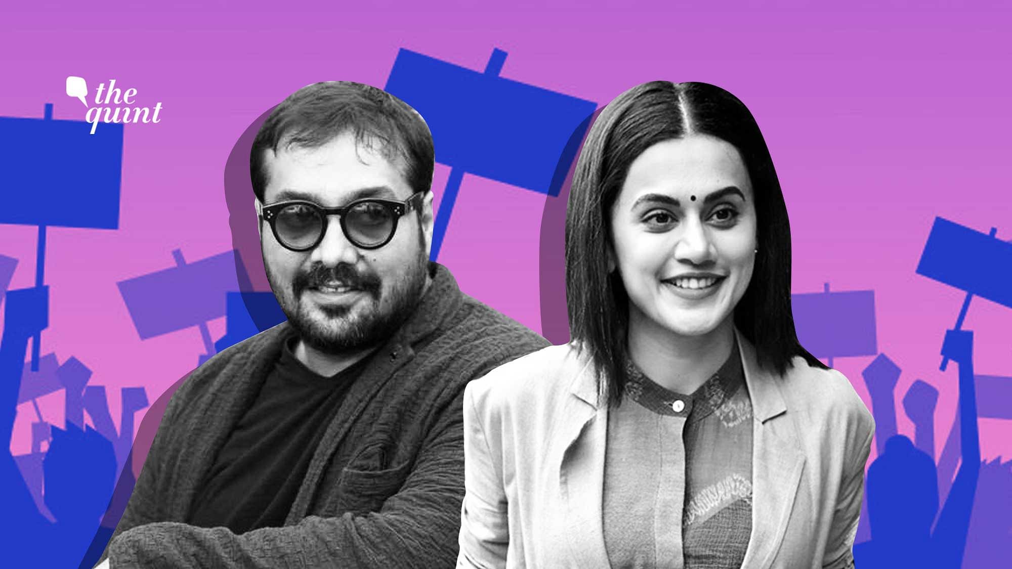Anurag Kashyap and Taapsee Pannu were among others raided by the IT department, allegedly on charges of tax evasion.&nbsp;