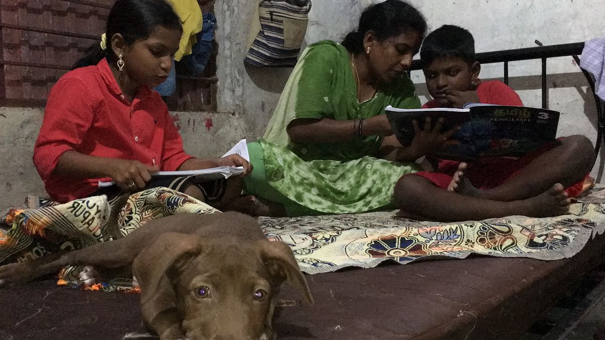 Rathi, 28, lives in Chennai with her husband and two kids. She’s currently the only earning member of her family.