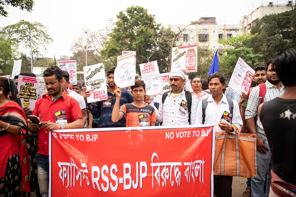 “Bengal against fascist RSS-BJP”