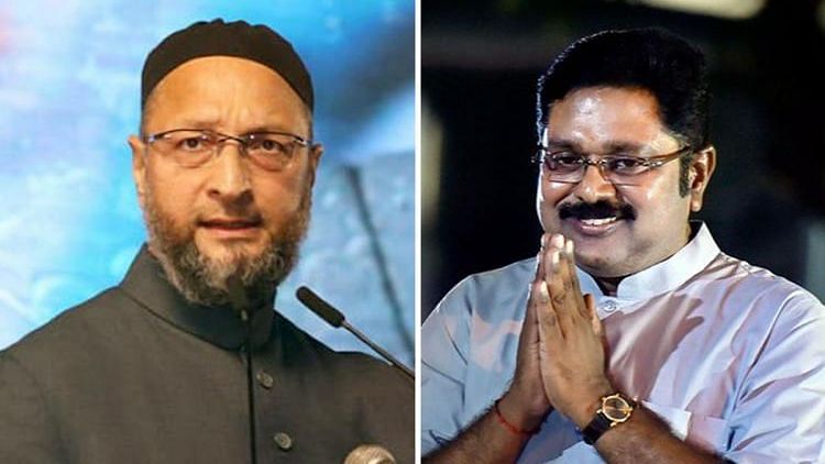 The Amma Makkal Munnetra Kazhagam (AMMK) in Tamil Nadu has joined hands with Asaduddin Owaisi’s AIMIM for the upcoming Assembly elections in the state.