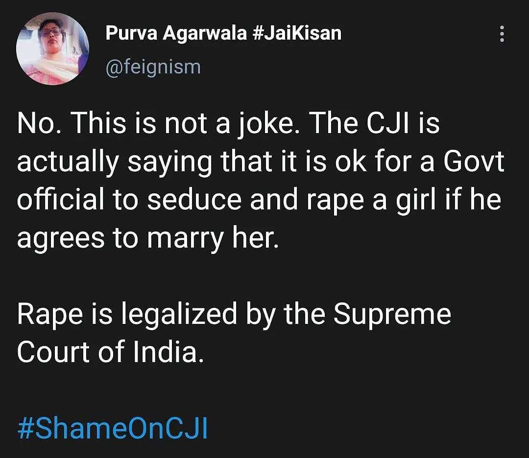 Twitter Reacts to CJI’s ‘Will You Marry Her?’ Comment in Hearing