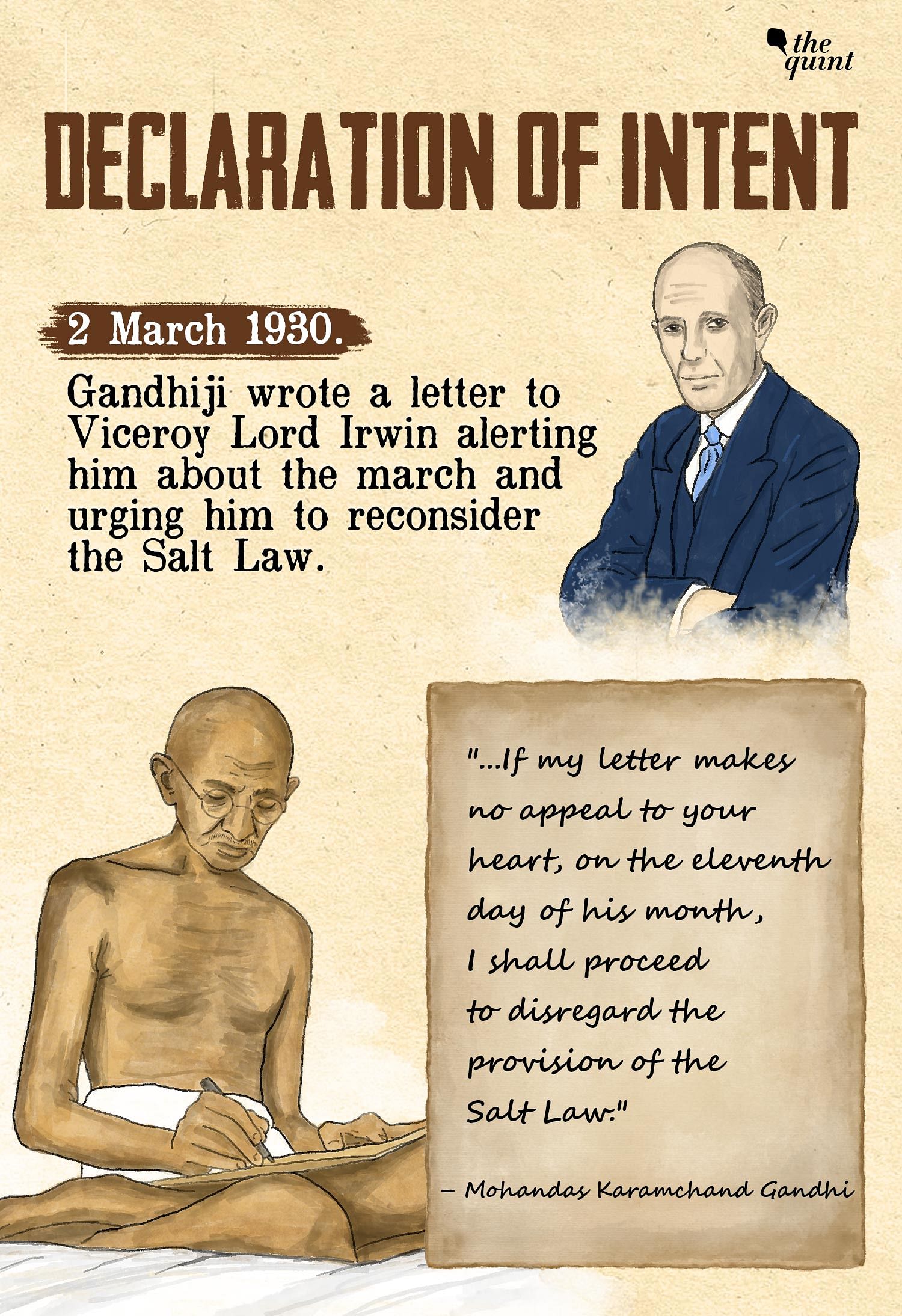 mohandas k. gandhi led a march in the 1930s to protest the british government’s monopoly on