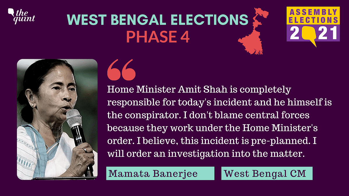 Catch all the live updates on Phase 4 of the West Bengal Assembly polls here.