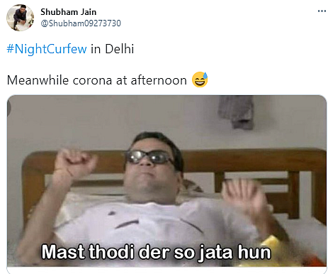 Delhi Just Announced a Night Curfew and Twitter Is SO Not for It