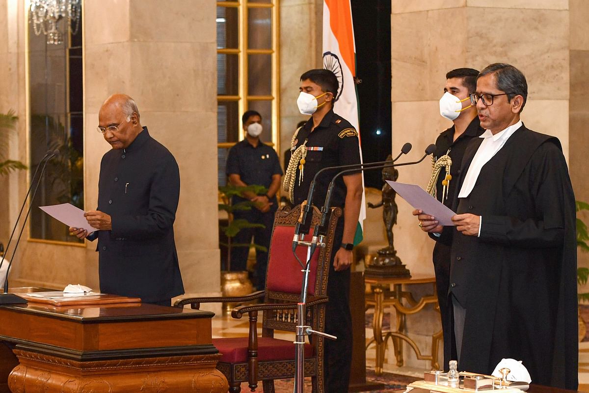 He was administered the oath by President Ram Nath Kovind, at Rashtrapati Bhavan.
