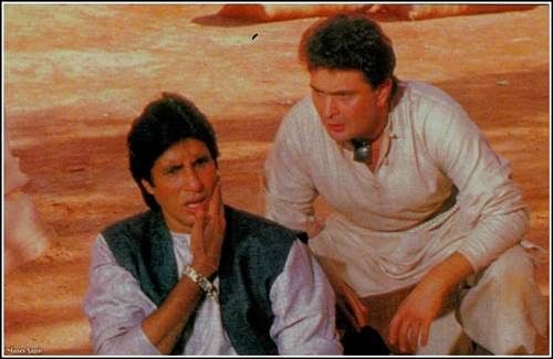 Amitabh also shared memories with late Rishi Kapoor, who was a part of the film.