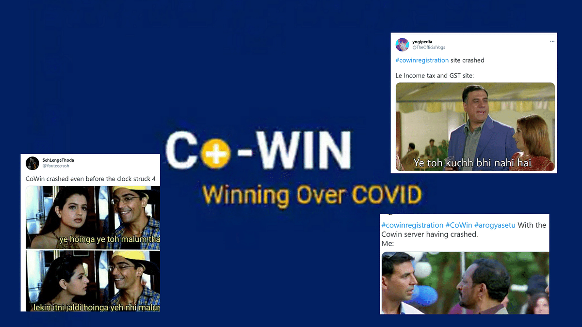 Memes Galore as CoWin Site Crashes After Registration Begins