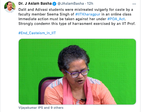 On Camera: IIT Kharagpur Prof Hurls ‘Casteist’ Abuses at Students