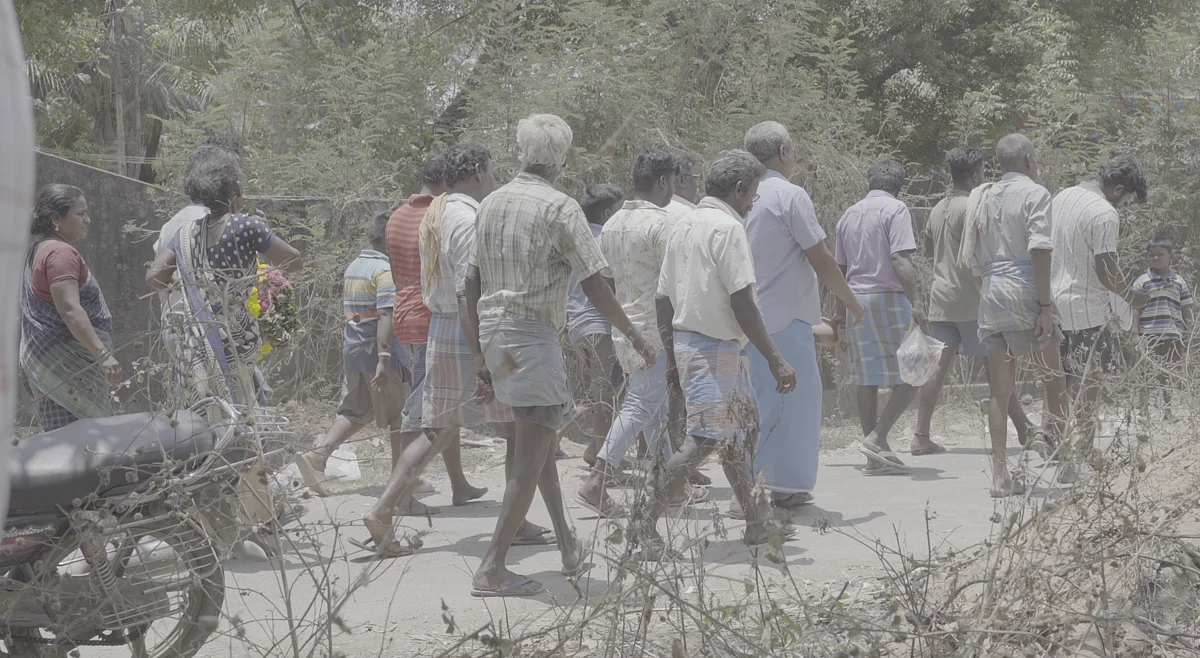 After continuous protests, the funeral of Surya and Arjunan was held on Sunday.