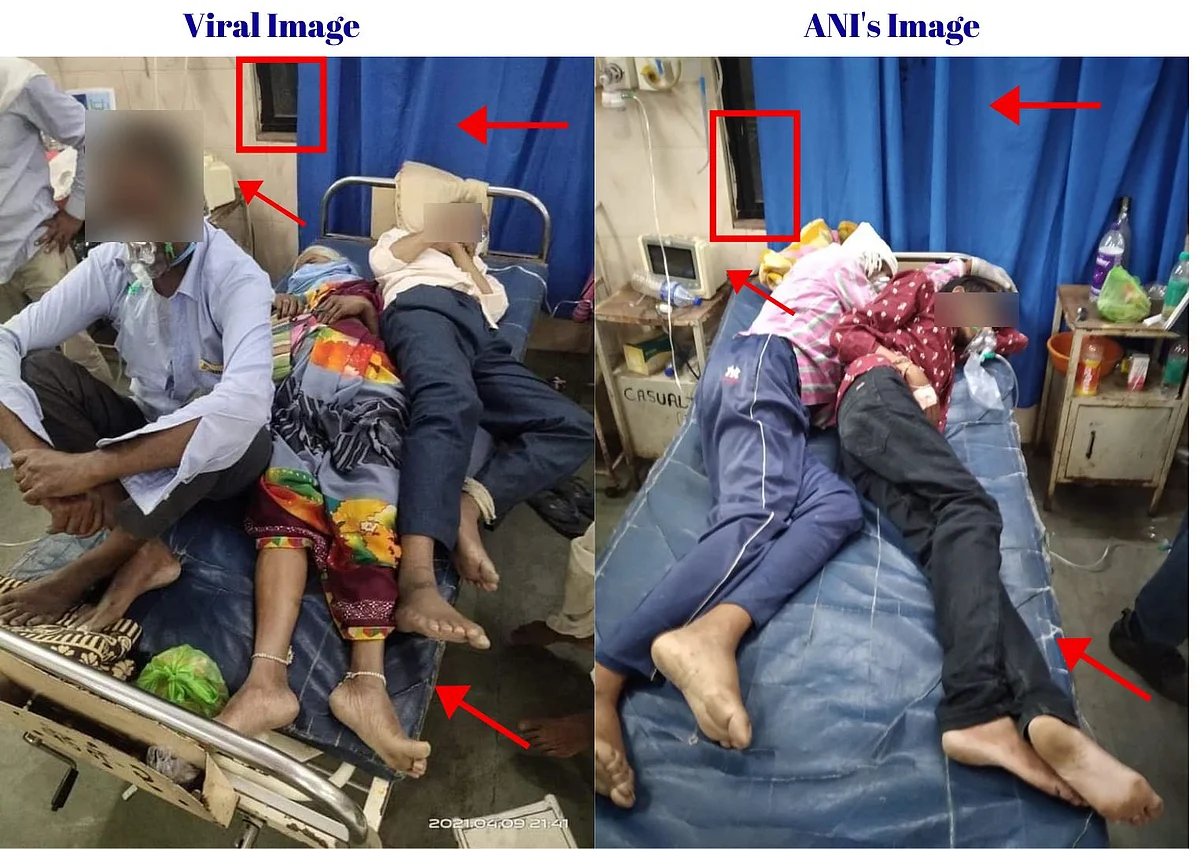 Image of Overcrowded Nagpur Hospital Shared as ‘Gujarat Model’
