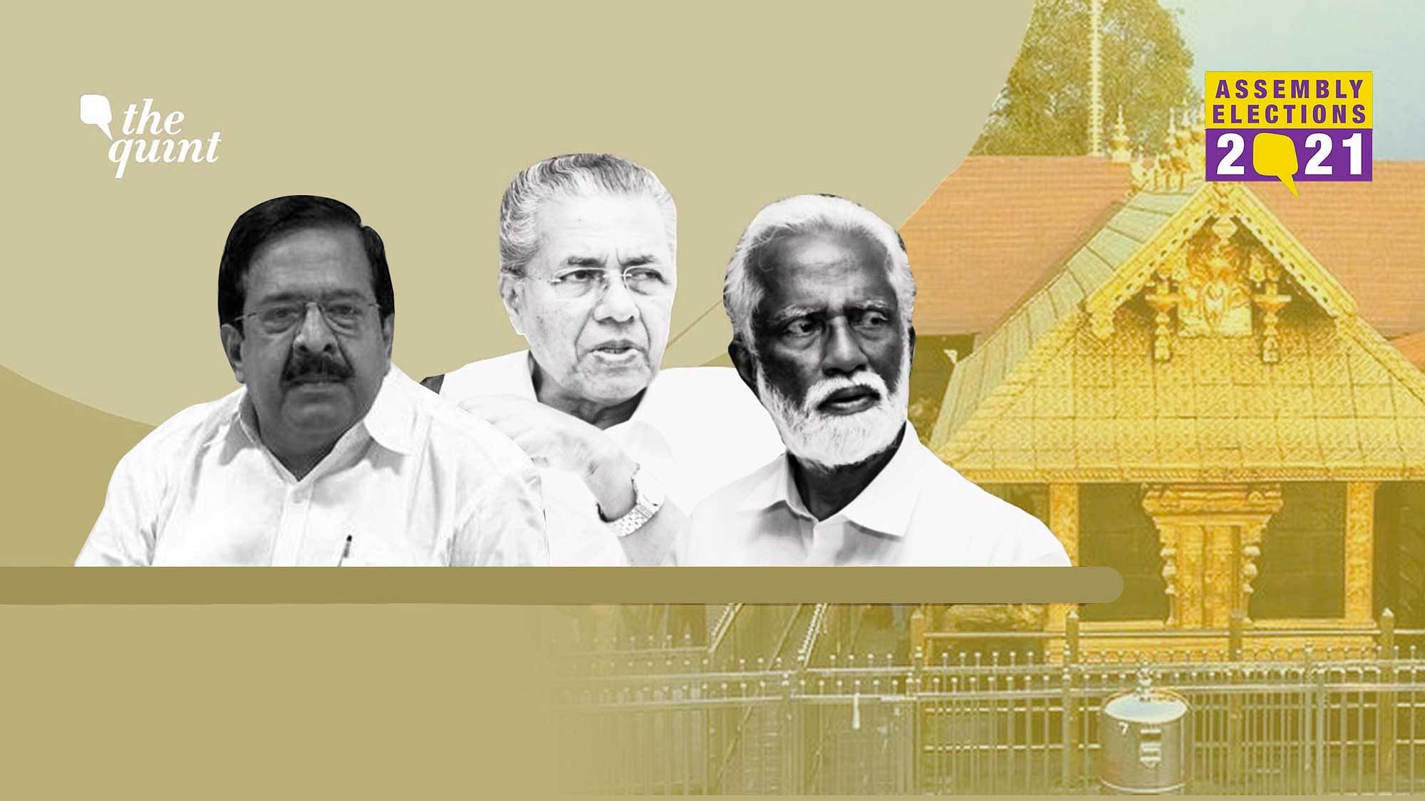 Sabarimala became a hot topic of debate on polling day in Kerala.