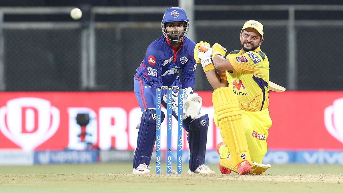 Suresh Raina marked his return to the IPL with a classy half century as CSK posted a competitive 188/7. 