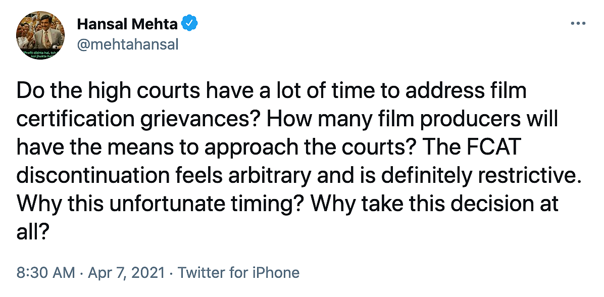 Anurag Kashyap on How FCAT Abolition Will Affect Filmmakers