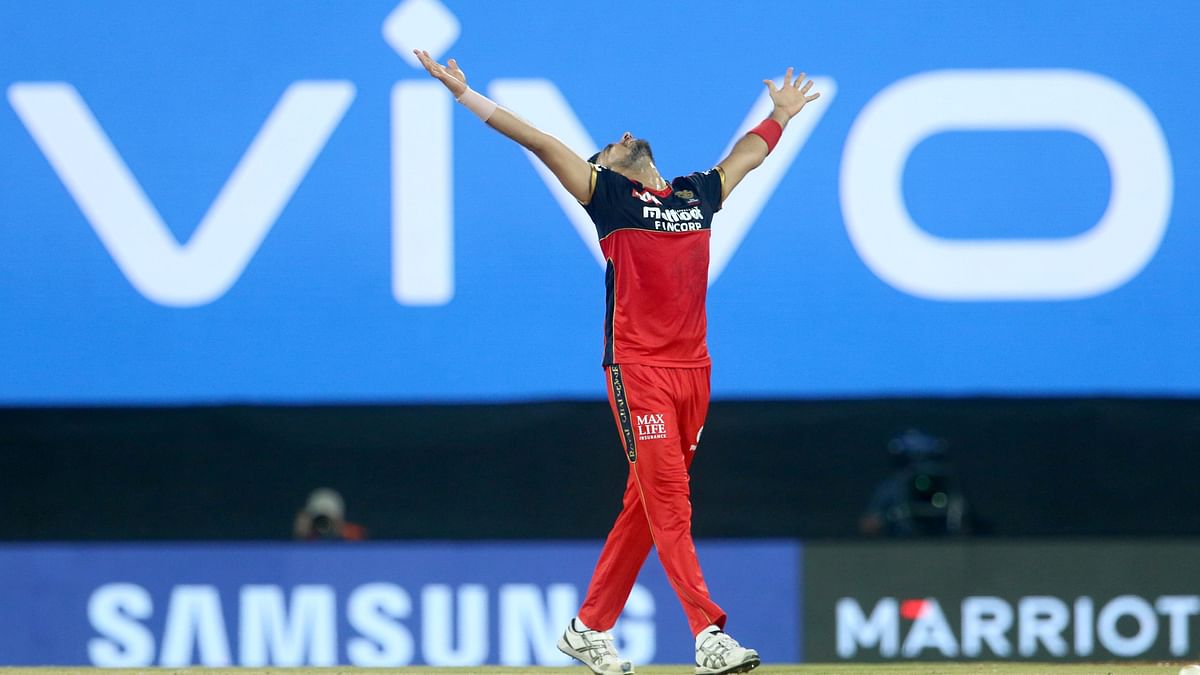AB de Villiers’ 48 and a fifer from Harshal Patel helped RCB beat Mumbai Indians by 2 wickets on Friday in Chennai.