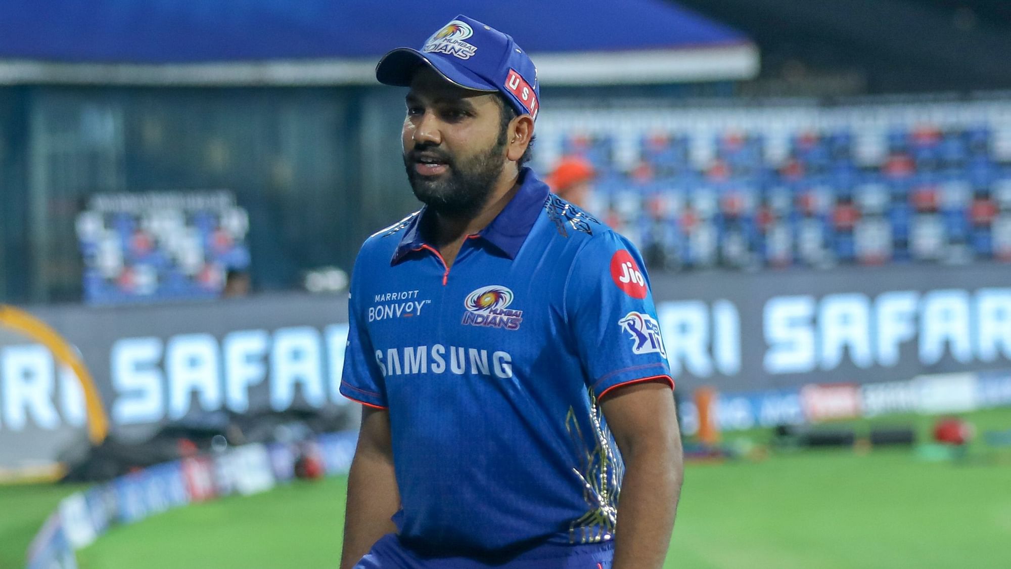 Rohit Sharma after the win against SRH.&nbsp;
