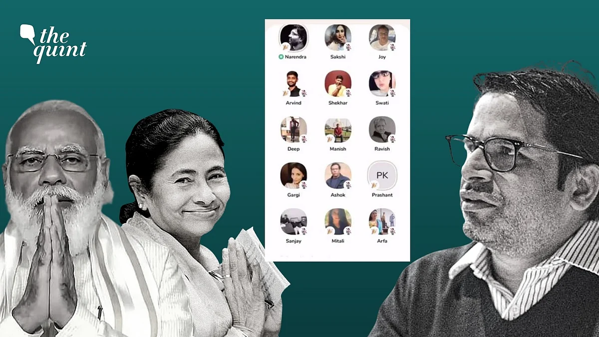 Several BJP leaders reacted to the Clubhouse clip, saying that Prashant Kishor himself knows PM Modi is a better choice for the people of West Bengal.