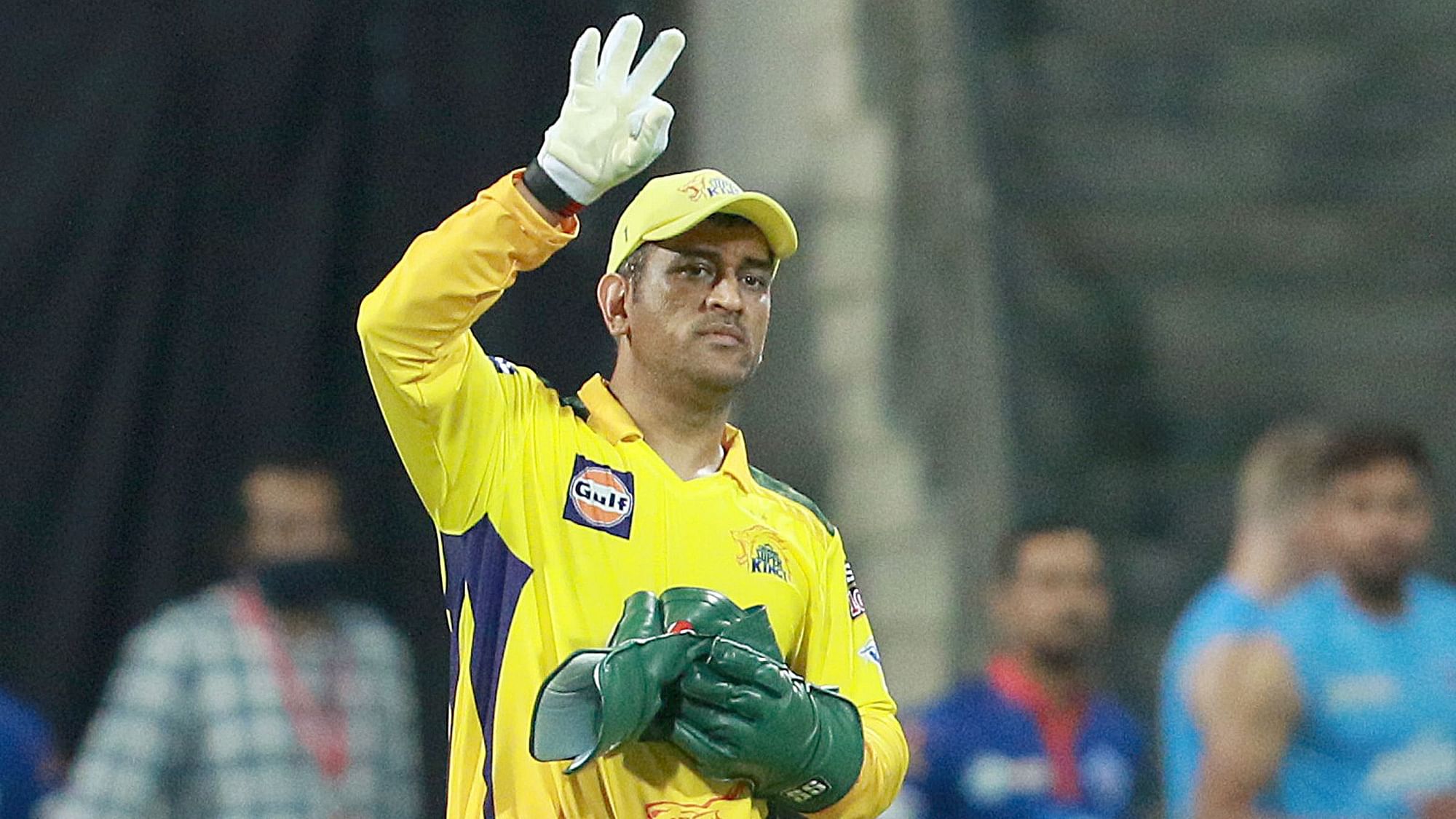 MS Dhoni was fined INR 12 lakh for CSK’s slow over-rate.&nbsp;