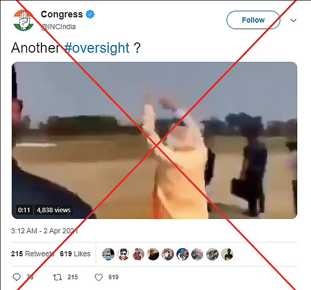 An archived version of the post can be found <a href="https://web.archive.org/web/20210402102421/https://twitter.com/incindia/status/1377926978444029957">here</a>.