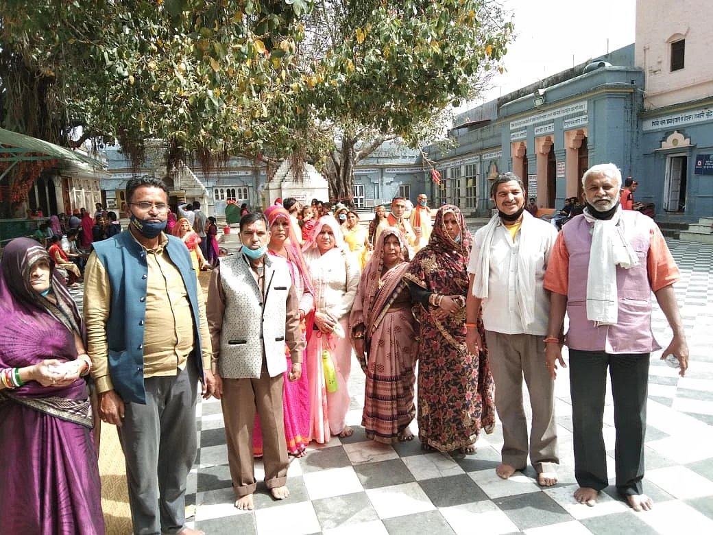 <div class="paragraphs"><p>The pilgrims reached the Kumbh in time for the first and second <em>Shahi Snan</em> that were scheduled on 11 and 12 March.</p></div>