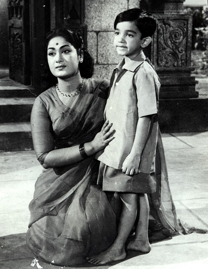 He started his career as a child artist at the age of six in the film Kalathur Kannamma.