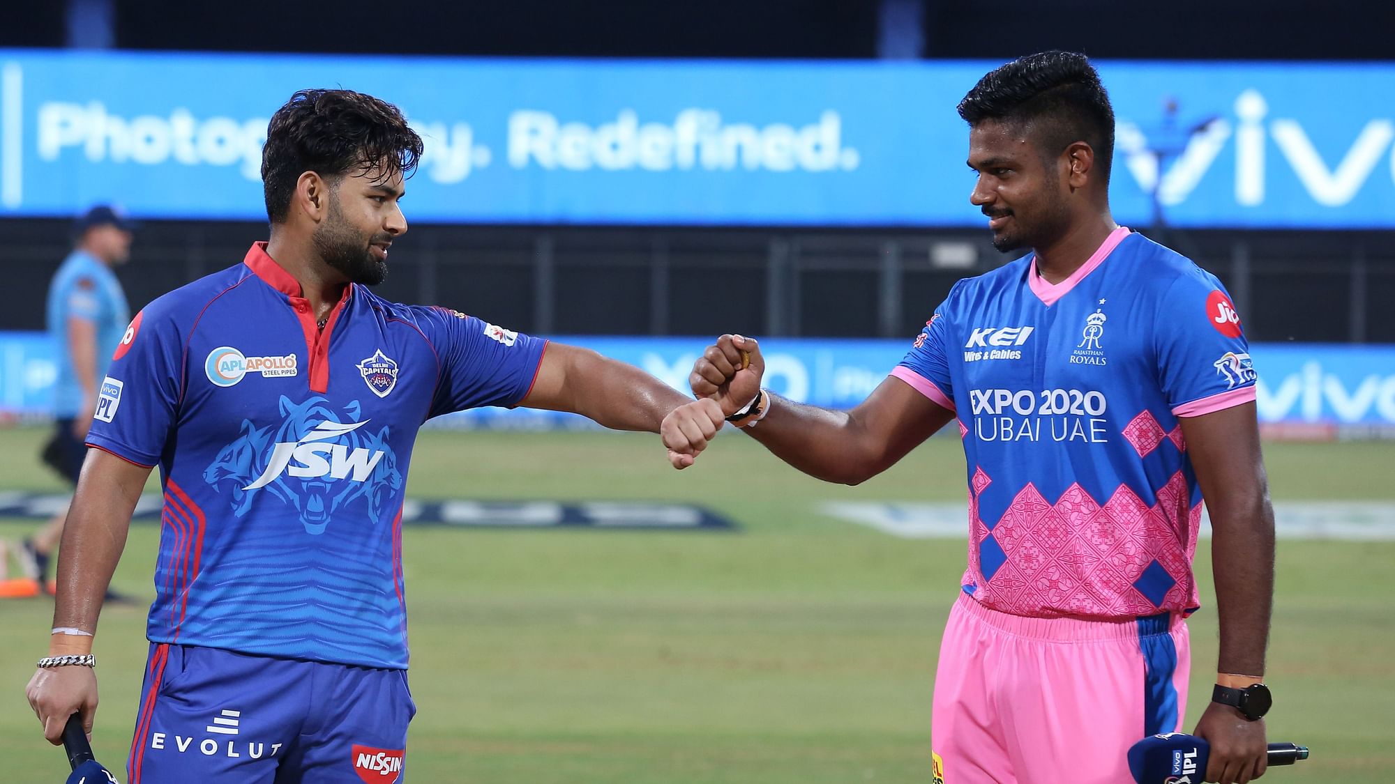 Sanju Samson has won the toss against Rishabh Pant and elected to bowl first in Mumbai.