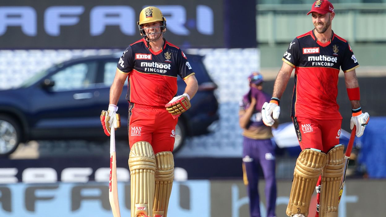 IPL 2021: AB de Villiers & Glenn Maxwell Put On a Show as RCB Post 204/4 vs  KKR