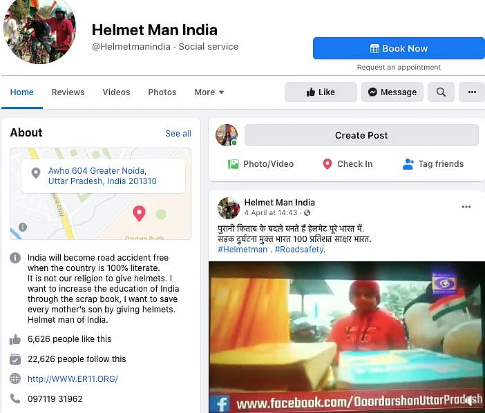 Road Safety Awareness Video Shared With False Communal Spin