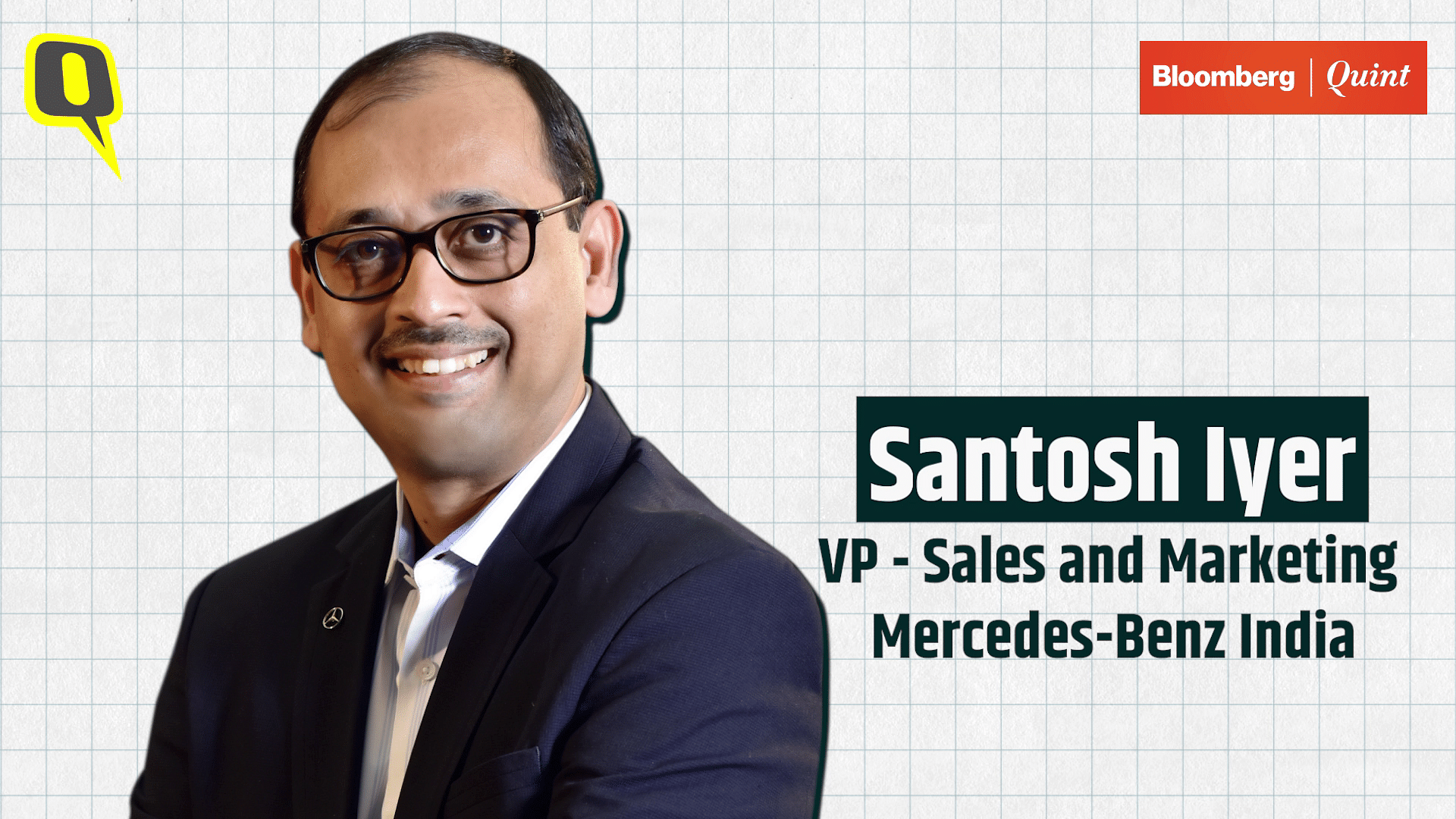 <div class="paragraphs"><p>Santosh Iyer, VP – Sales and Marketing, Mercedes-Benz India shares his insights on the future of work and the auto industry.&nbsp;</p></div>