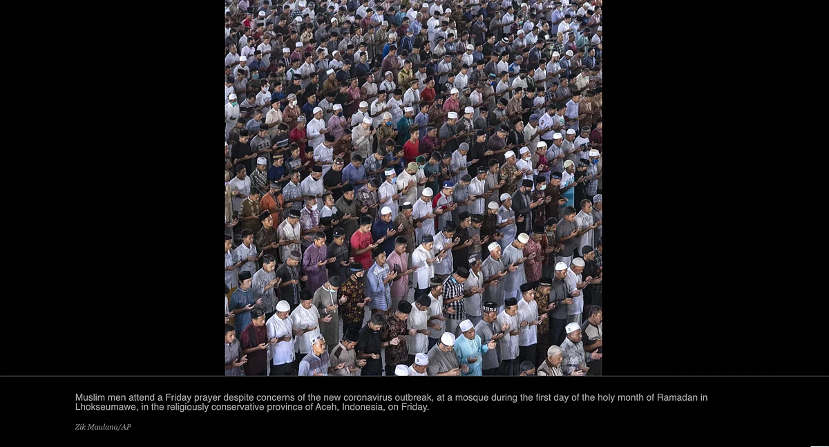 Images From UK, Indonesia Passed off as Ramadan Crowd in India