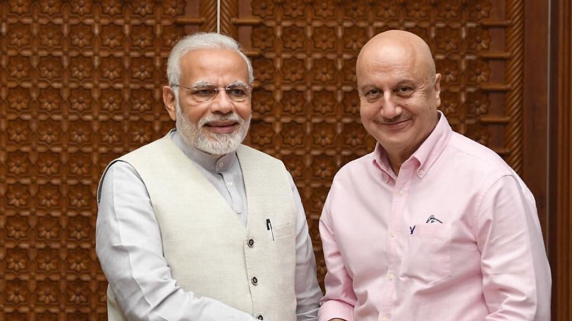 <div class="paragraphs"><p>Actor Anupam Kher with PM Narendra Modi</p></div>