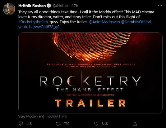 'Rocketry: The Nambi Effect' marks Madhavan's directorial debut