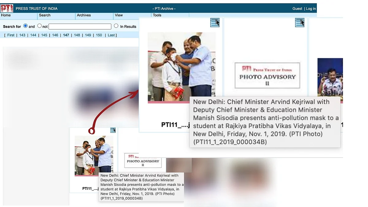 That’s a Pre-Pandemic Photo of Kejriwal Giving Masks to Children
