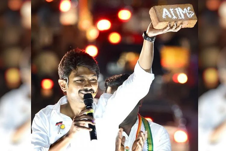Udhayanidhi Stalin, an actor and DMK youth wing secretary.