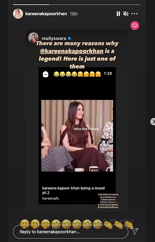 Here's Why Swara Bhasker Thinks Kareena Is a 'Legend'