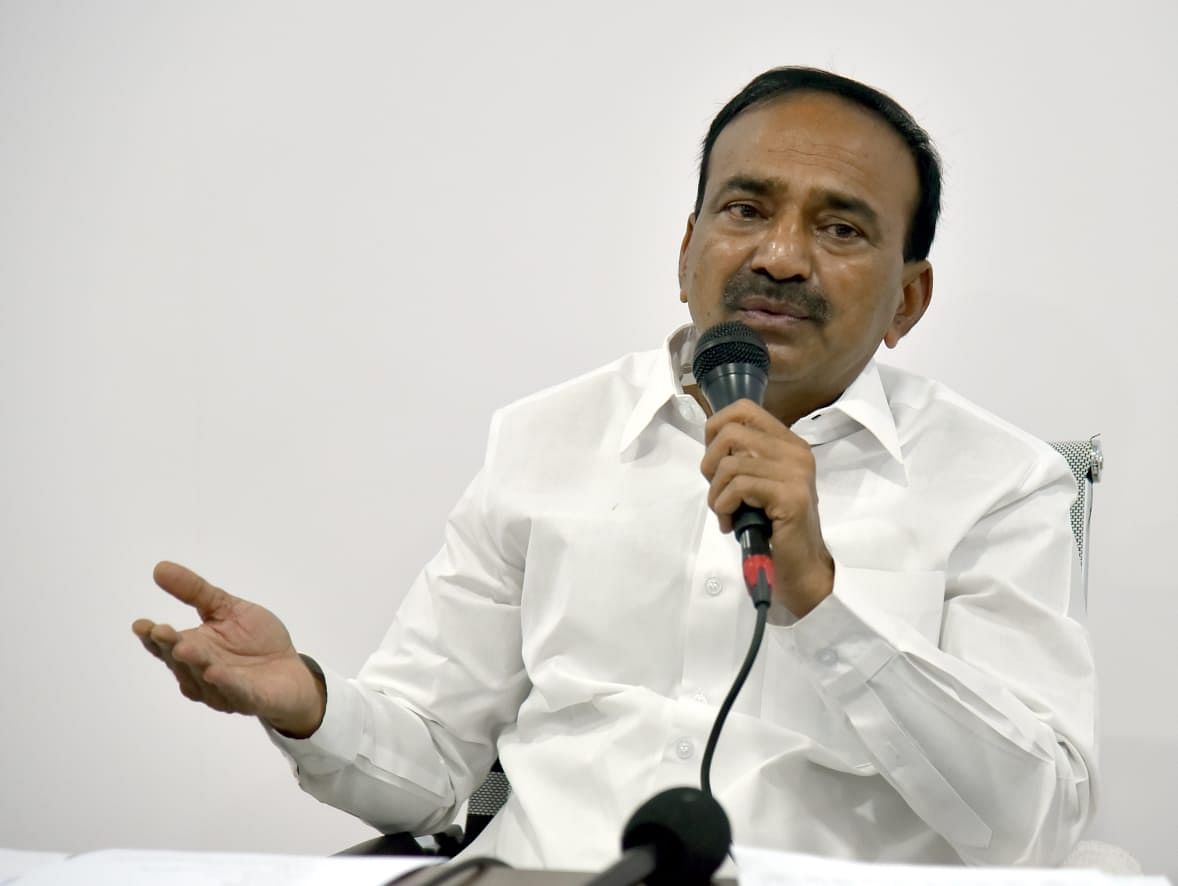 Telangana Health Minister Etela Rajender accuses Central government of favoritism.&nbsp;