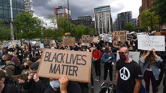 Image of a Black Lives Matter protest used for representational purposes