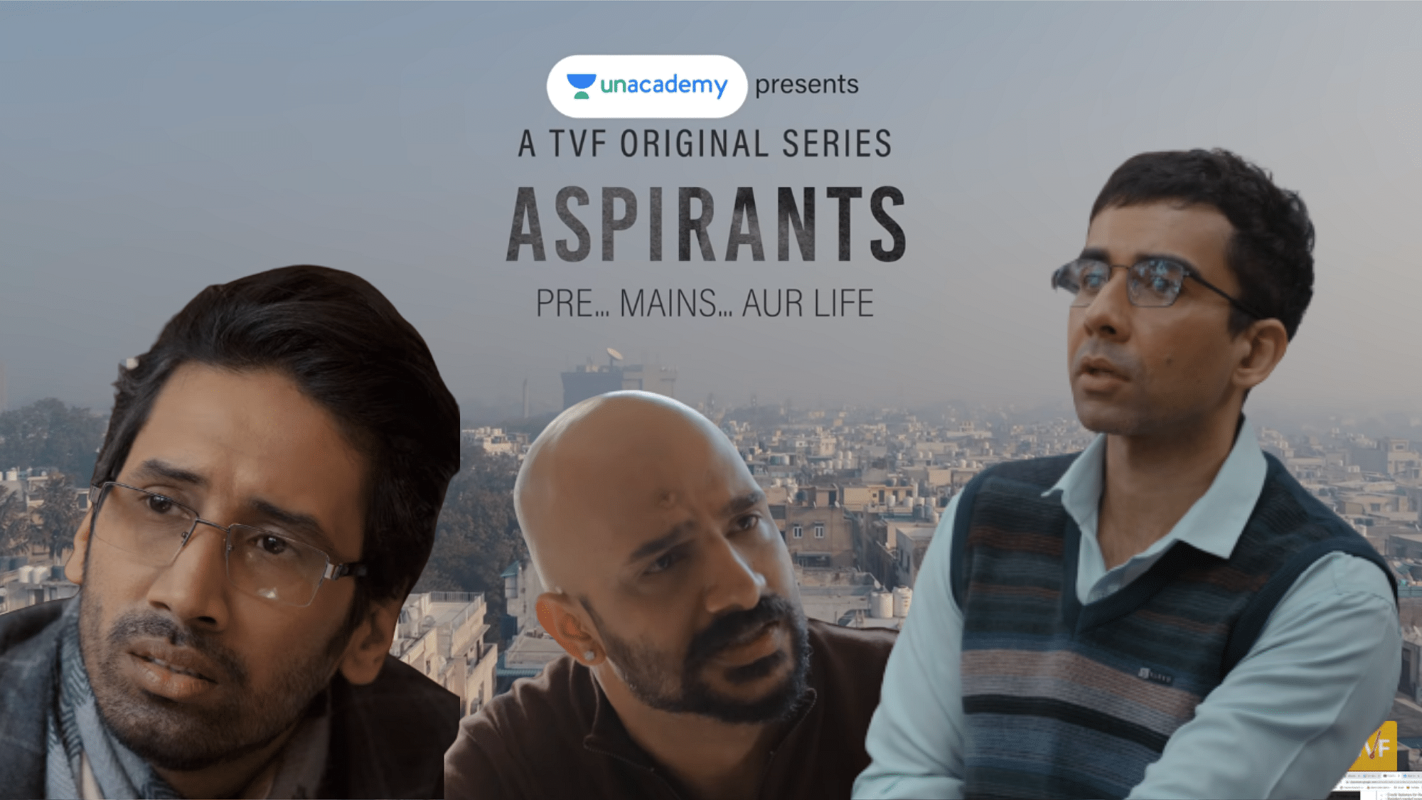 TVF has finally come up with a show and it deals with friendship and the  pressures of UPSC exams.