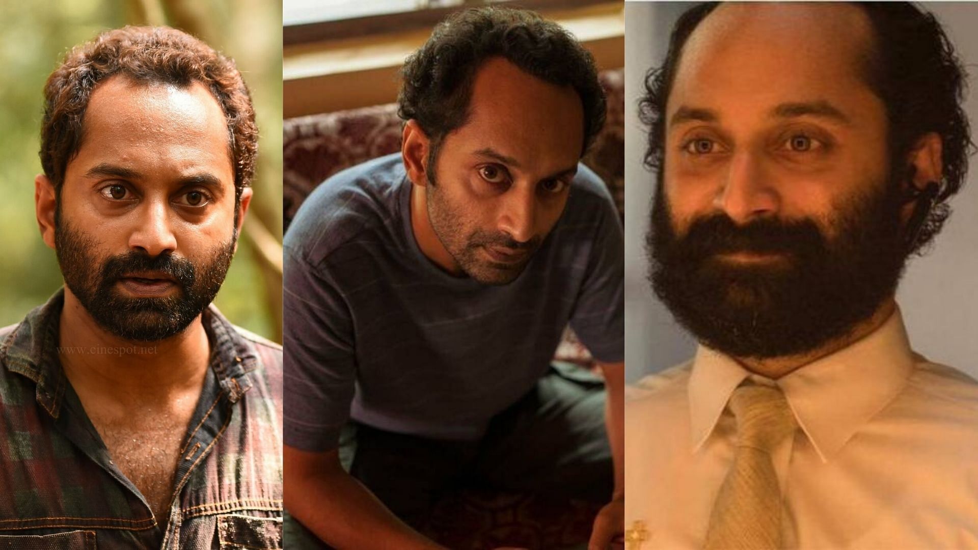 The many faces of Fahadh Faasil.