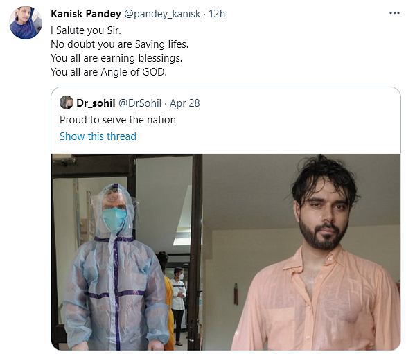 Find Out Why This Doctor's After-Duty Picture Is Going Viral
