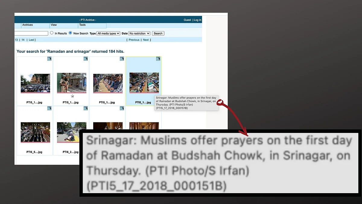 Images From UK, Indonesia Passed off as Ramadan Crowd in India