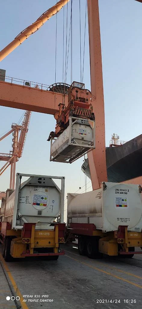 Video of Oxygen Express From Maha Shared as Saudi Arabia’s Supply