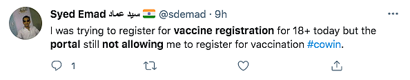 Phase-3 Vaccine Registration Begins Today, But Not Without Hiccups