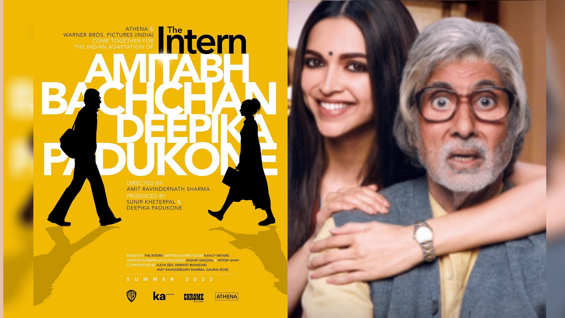 <div class="paragraphs"><p>'The Intern' starring Deepika Padukon and Amitabh Bachchan has been announced</p></div>