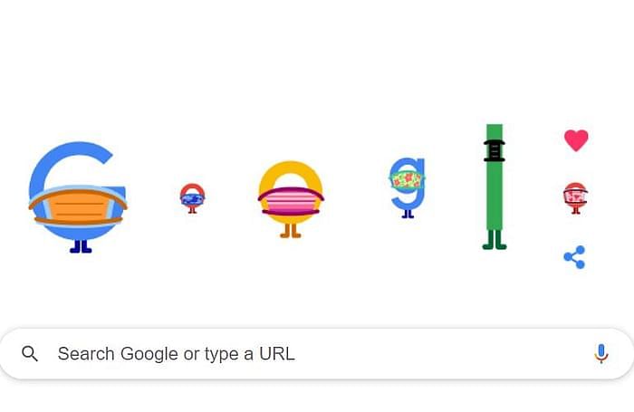 Google Doodle : The new doodle urges people to wear a mask. It is titled ‘Wear a Mask. Save Lives.’