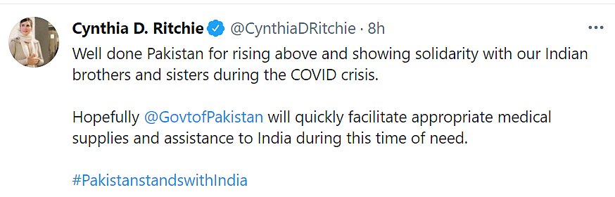 Pakistanis Send Messages of Hope to Indians Amid COVID Crisis